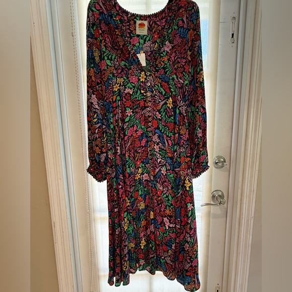 FARM Rio Multicolor Long Sleeve Dress - Picture 7 of 7